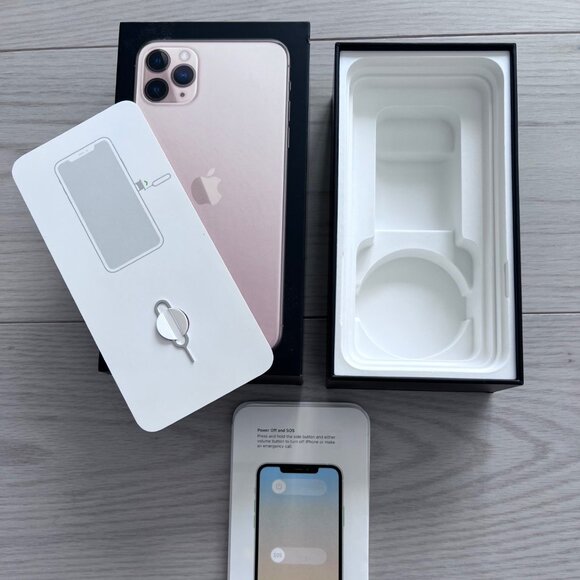 Iphone Empty Box w/ Sim Card Tray Pin Eject Removal Tool Needle - Picture 1 of 4